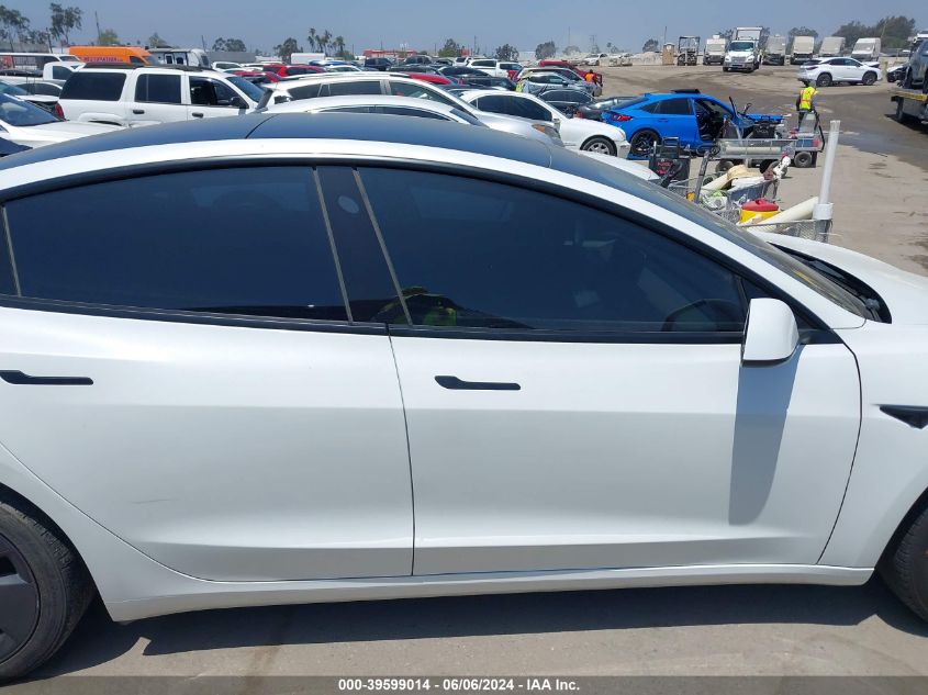 2021 Tesla Model 3 VIN: 5YJ3E1EA1MF066408 Lot: 39599014