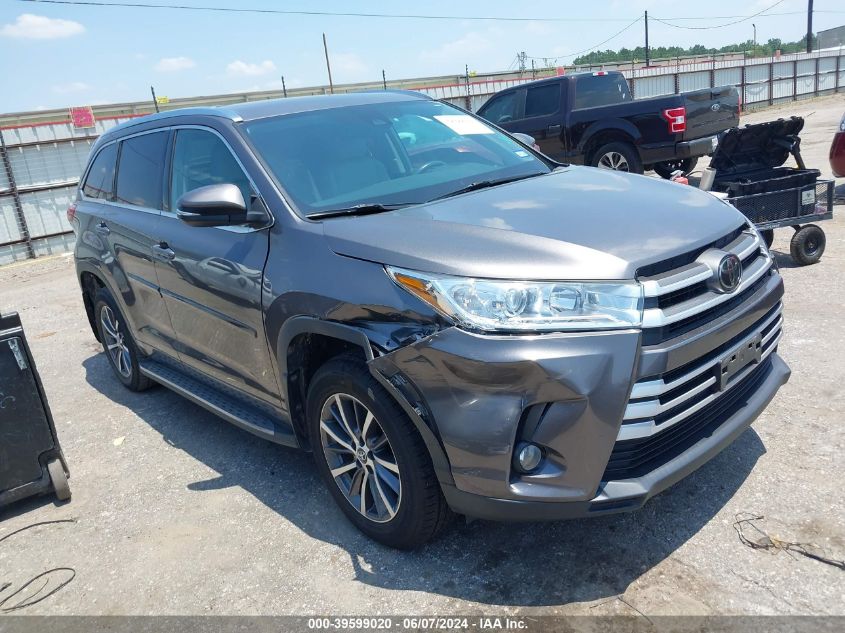 2018 TOYOTA HIGHLANDER XLE - 5TDKZRFH5JS550146