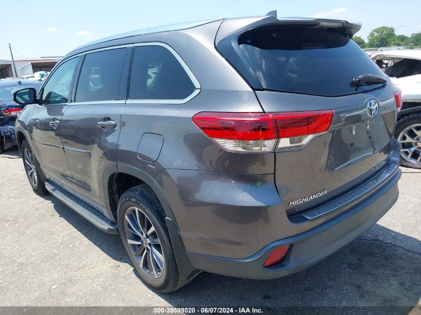 2018 TOYOTA HIGHLANDER XLE - 5TDKZRFH5JS550146