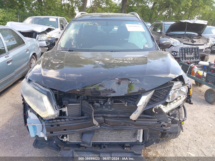 2016 Nissan Rogue S/Sl/Sv VIN: 5N1AT2MT2GC770796 Lot: 39599023