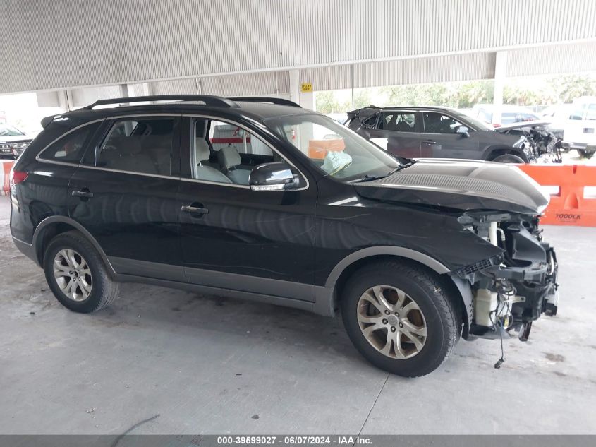 2010 Hyundai Veracruz Gls VIN: KM8NU4CC9AU108842 Lot: 39599027