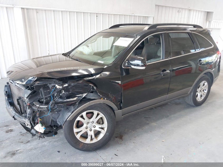2010 Hyundai Veracruz Gls VIN: KM8NU4CC9AU108842 Lot: 39599027