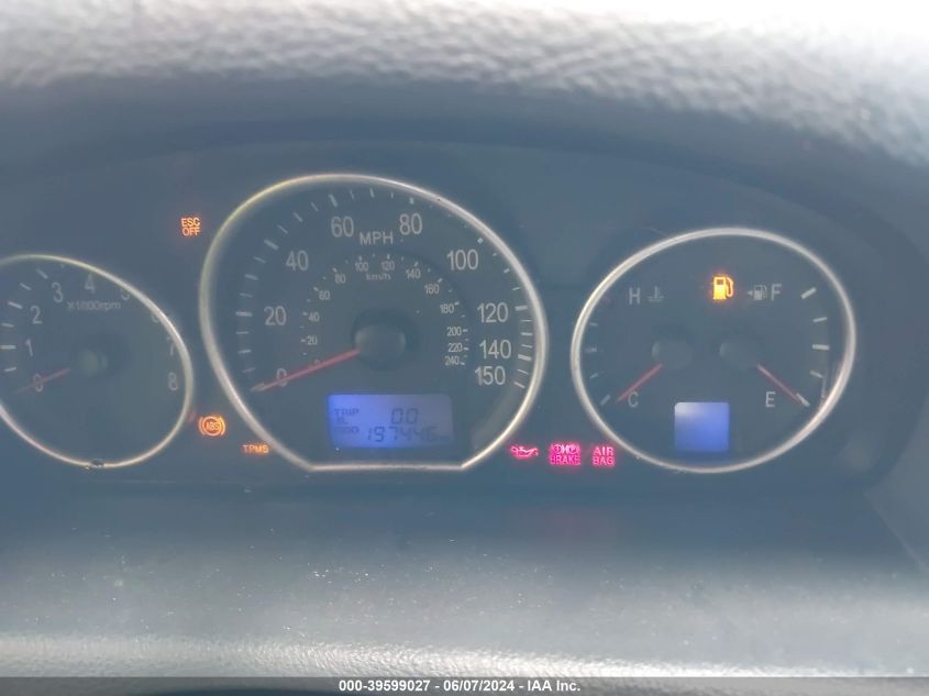 2010 Hyundai Veracruz Gls VIN: KM8NU4CC9AU108842 Lot: 39599027