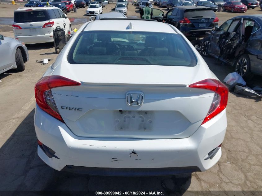 2018 Honda Civic Ex-L VIN: JHMFC1F77JX034973 Lot: 39599042