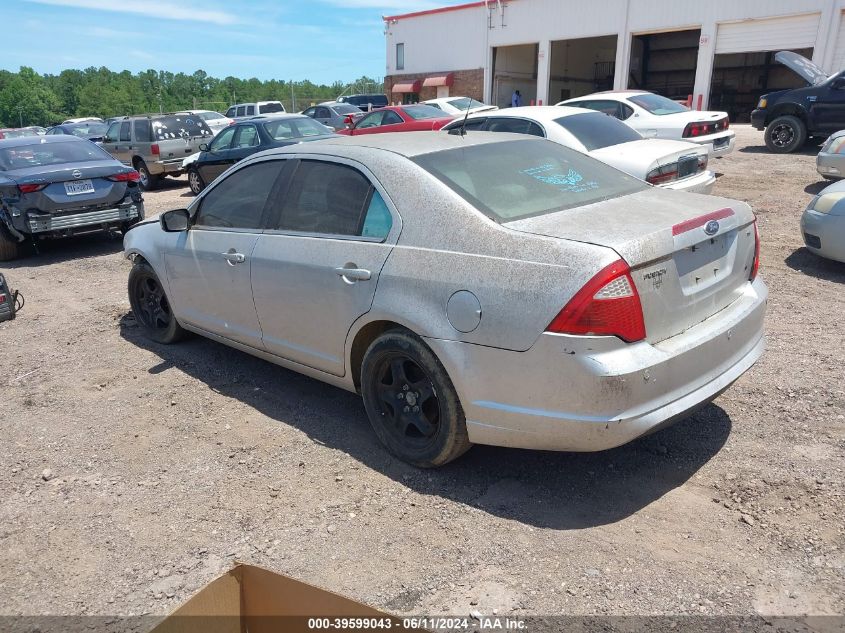 2011 Ford Fusion Se VIN: 3FAHP0HA8BR156761 Lot: 39599043