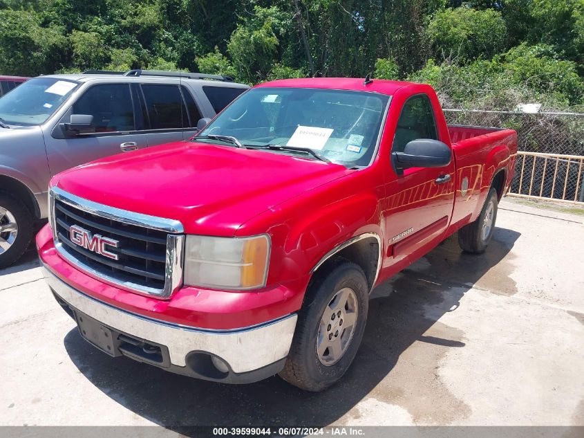 2007 GMC Sierra 1500 Sle1 VIN: 1GTEC14C57Z538349 Lot: 39599044