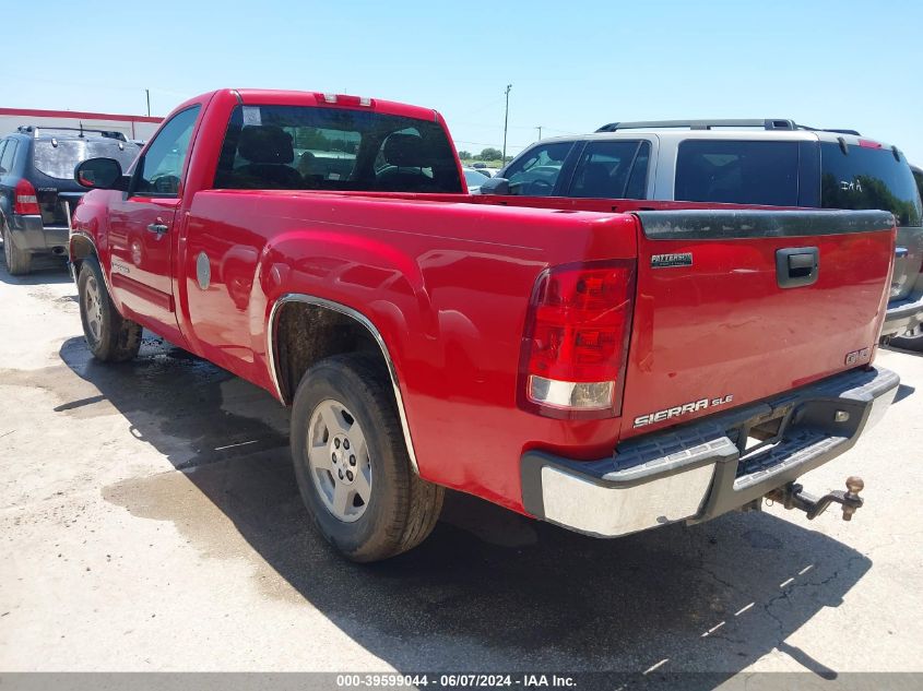 2007 GMC Sierra 1500 Sle1 VIN: 1GTEC14C57Z538349 Lot: 39599044