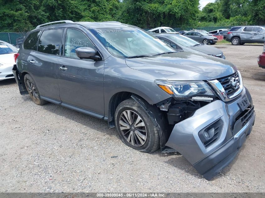 VIN 5N1DR2MM7HC656296 2017 Nissan Pathfinder, SL no.1