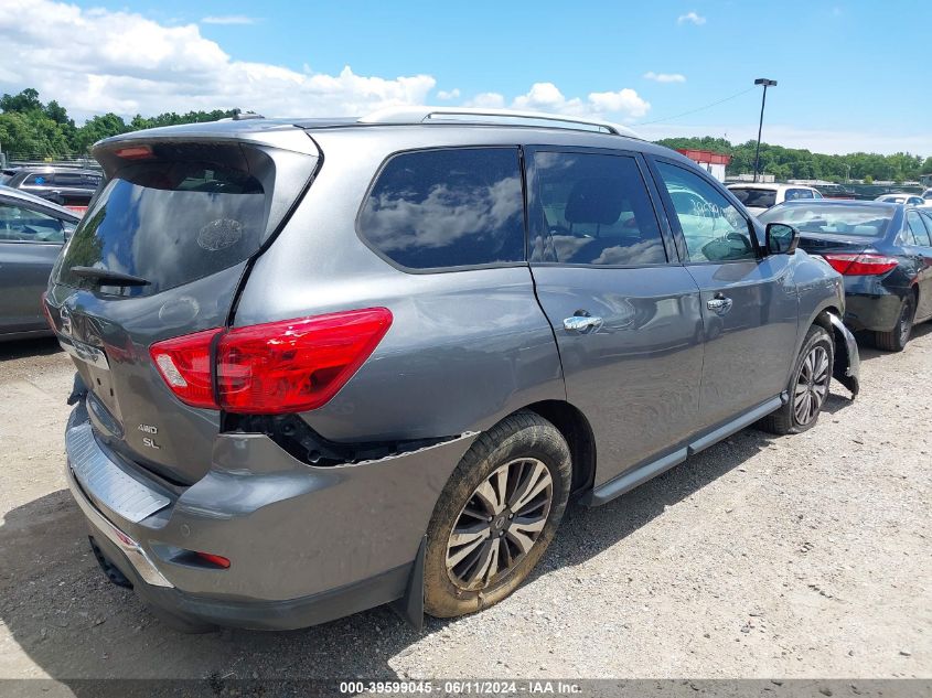 VIN 5N1DR2MM7HC656296 2017 Nissan Pathfinder, SL no.4