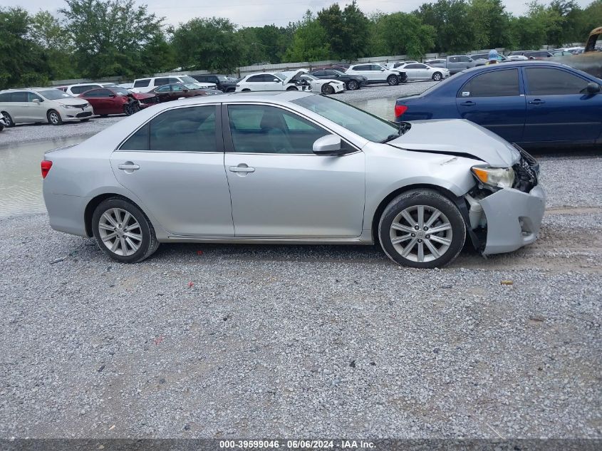 2012 Toyota Camry Xle V6 VIN: 4T1BK1FK2CU016324 Lot: 39599046