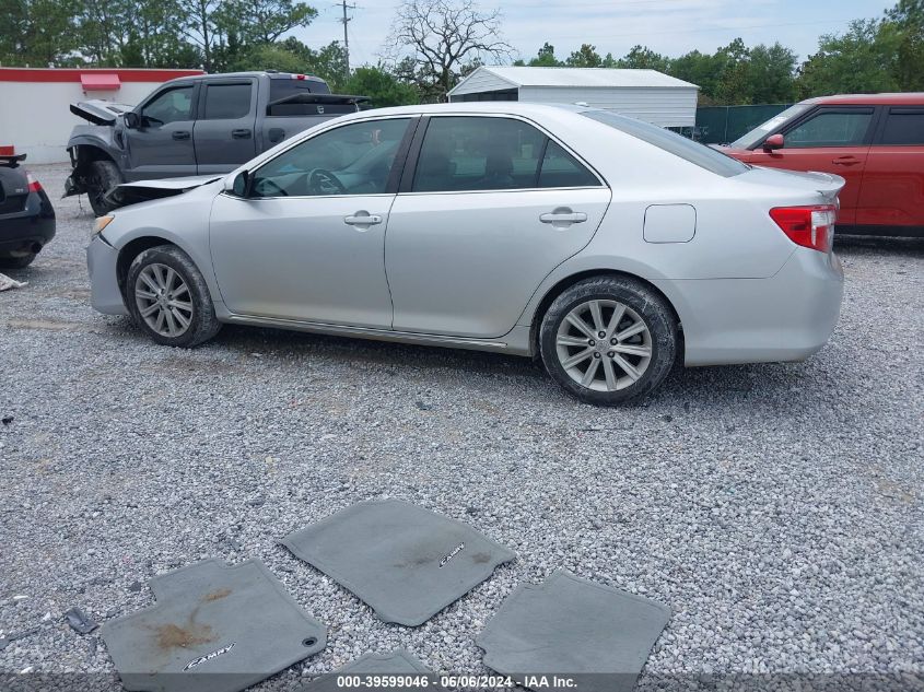 2012 Toyota Camry Xle V6 VIN: 4T1BK1FK2CU016324 Lot: 39599046