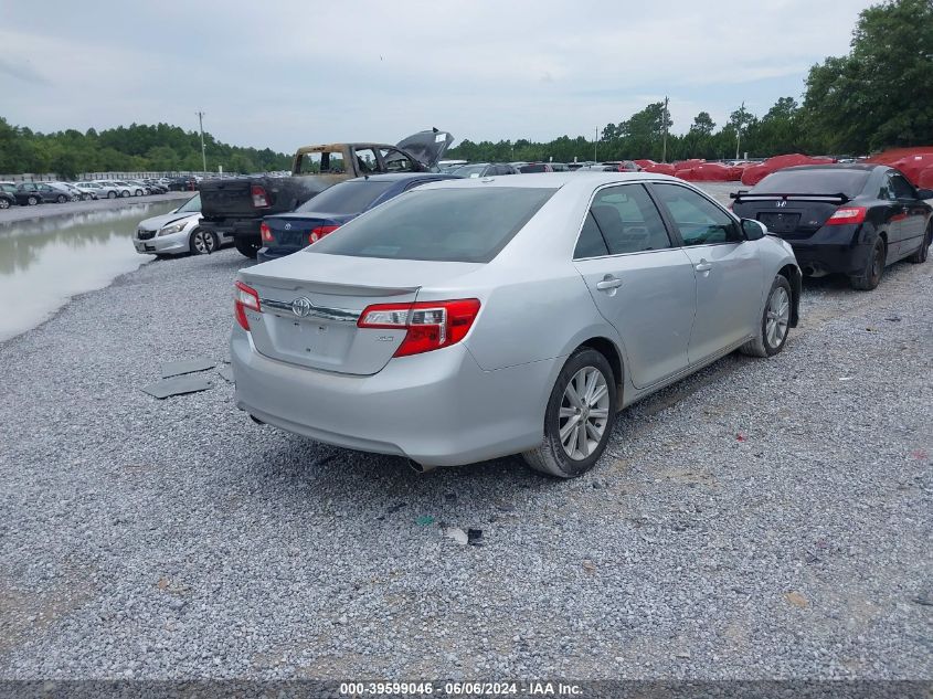 2012 Toyota Camry Xle V6 VIN: 4T1BK1FK2CU016324 Lot: 39599046