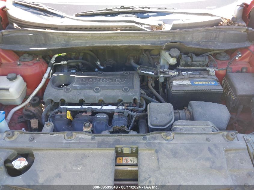 2013 Hyundai Tucson Gls VIN: KM8JUCACXDU600053 Lot: 39599049