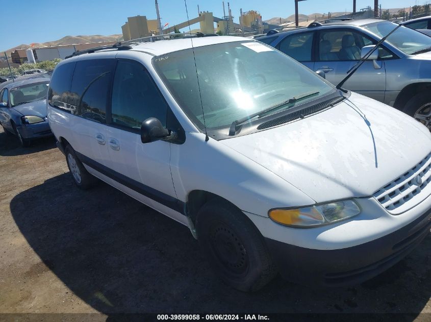 1998 Plymouth Grand Voyager Se VIN: 1P4GP44R1WB585979 Lot: 39599058