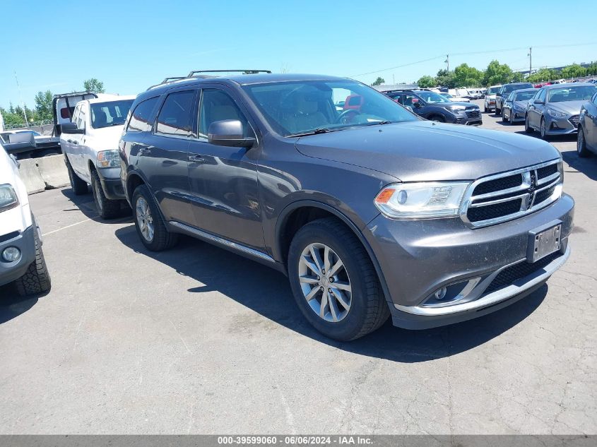 2018 Dodge Durango Sxt VIN: 1C4RDJAG0JC145939 Lot: 39599060