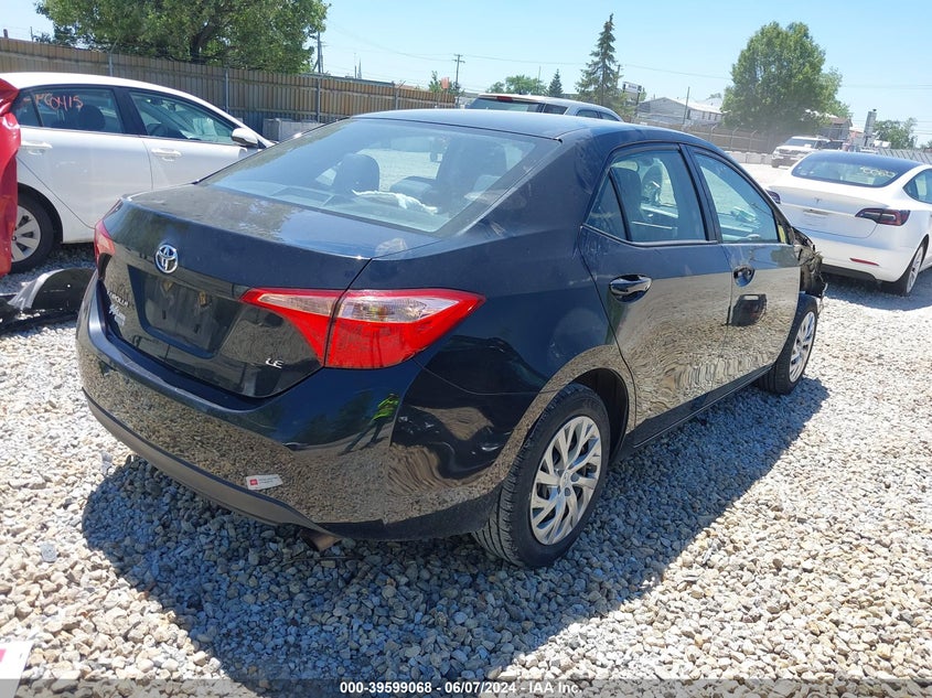 VIN 2T1BURHE9JC072985 2018 TOYOTA COROLLA LE