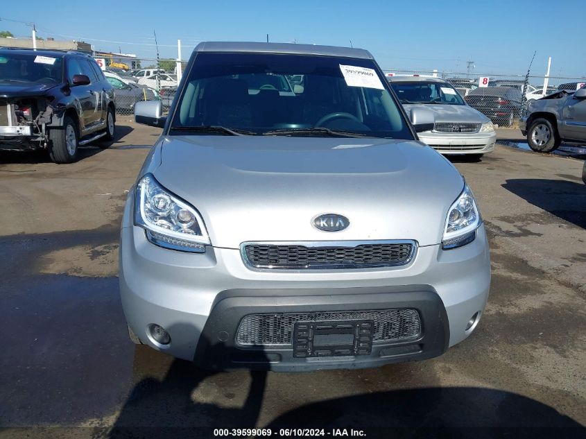 2011 Kia Soul + VIN: KNDJT2A24B7276568 Lot: 39599069