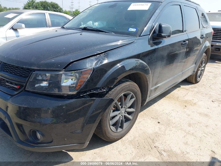 2019 Dodge Journey Se VIN: 3C4PDCBB6KT863961 Lot: 39599079