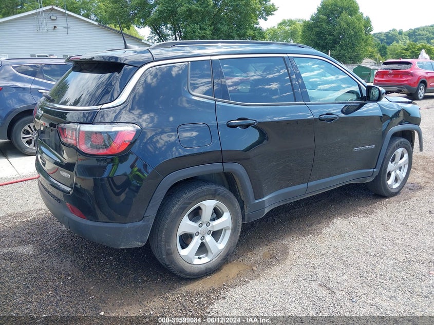 VIN 3C4NJDBB3HT641666 2017 JEEP NEW COMPASS LATITUDE 4X4