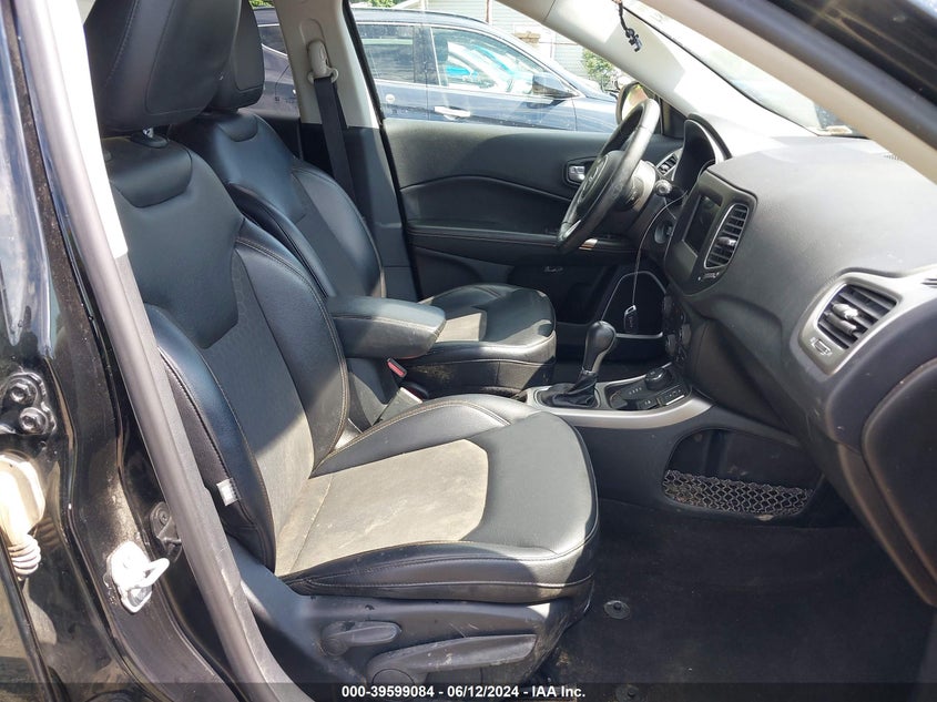 VIN 3C4NJDBB3HT641666 2017 JEEP NEW COMPASS LATITUDE 4X4