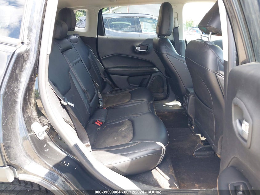 VIN 3C4NJDBB3HT641666 2017 JEEP NEW COMPASS LATITUDE 4X4
