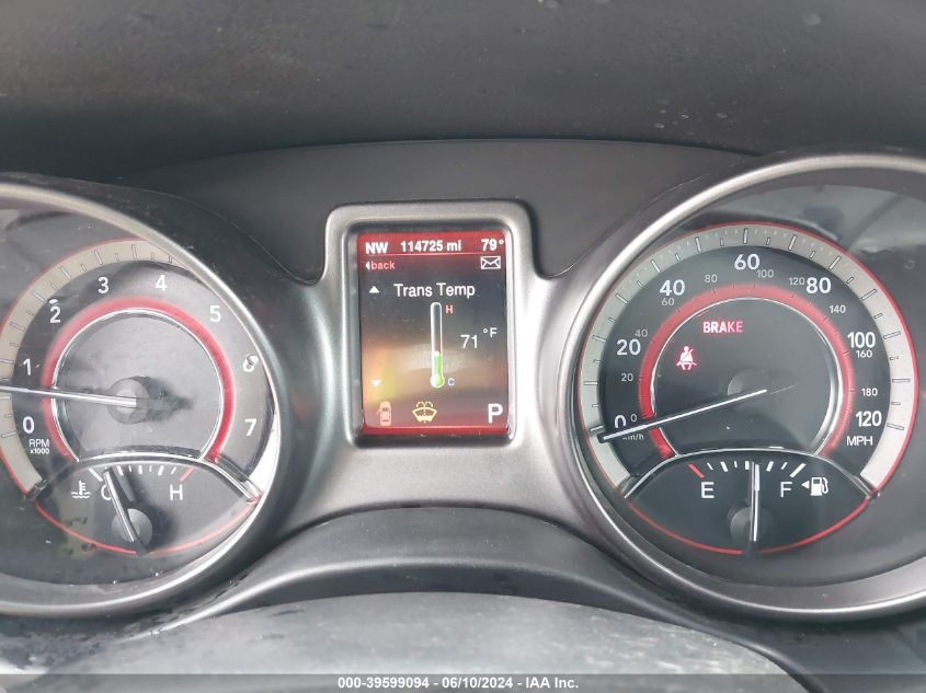 2016 Dodge Journey Crossroad Plus VIN: 3C4PDCGG0GT108137 Lot: 39599094