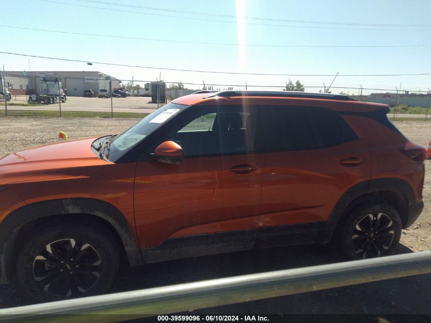 2022 Chevrolet Trailblazer Awd Lt VIN: KL79MRSLXNB101739 Lot: 39599096