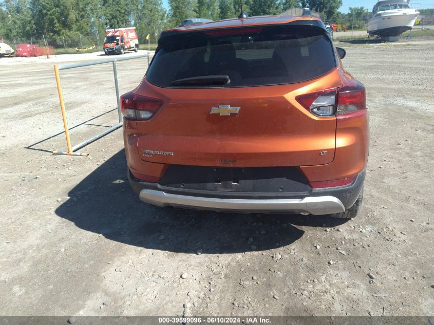2022 Chevrolet Trailblazer Awd Lt VIN: KL79MRSLXNB101739 Lot: 39599096