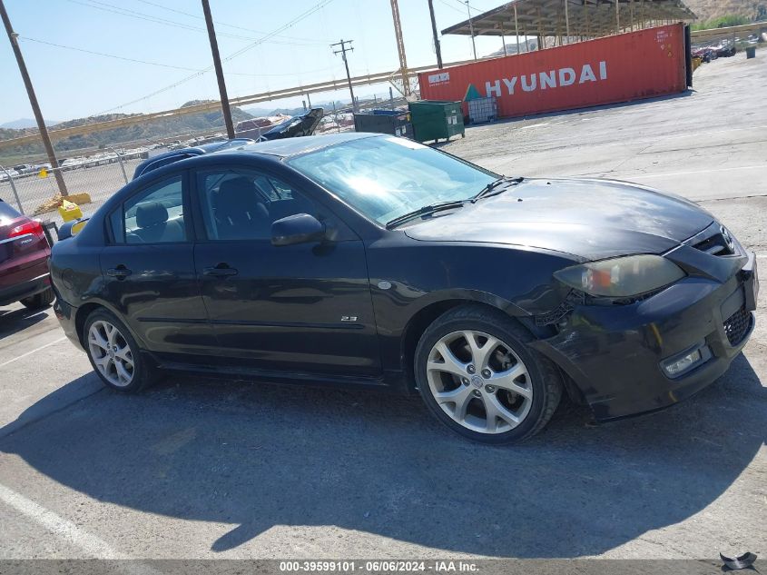 2008 Mazda Mazda3 S Touring VIN: JM1BK324081186682 Lot: 39599101