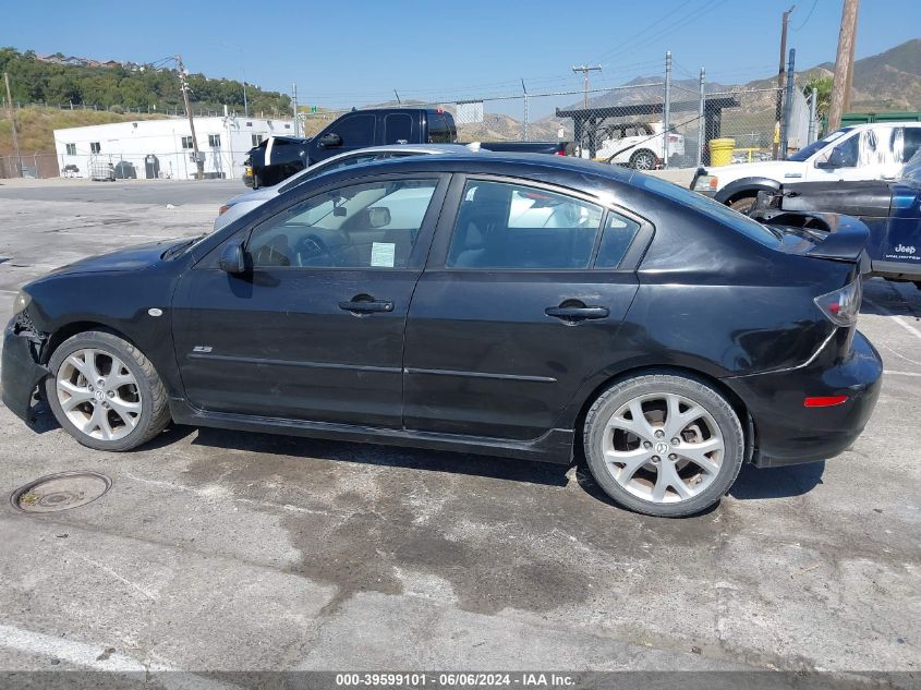 2008 Mazda Mazda3 S Touring VIN: JM1BK324081186682 Lot: 39599101