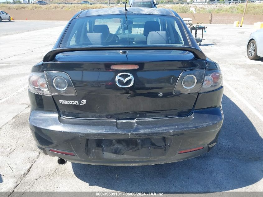 2008 Mazda Mazda3 S Touring VIN: JM1BK324081186682 Lot: 39599101