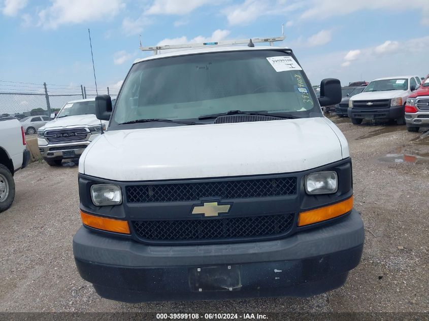 2017 Chevrolet Express 2500 Work Van VIN: 1GCWGAFF7H1141323 Lot: 39599108