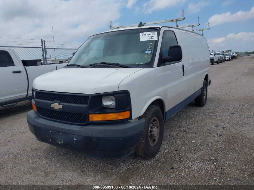 2017 Chevrolet Express 2500 Work Van VIN: 1GCWGAFF7H1141323 Lot: 39599108