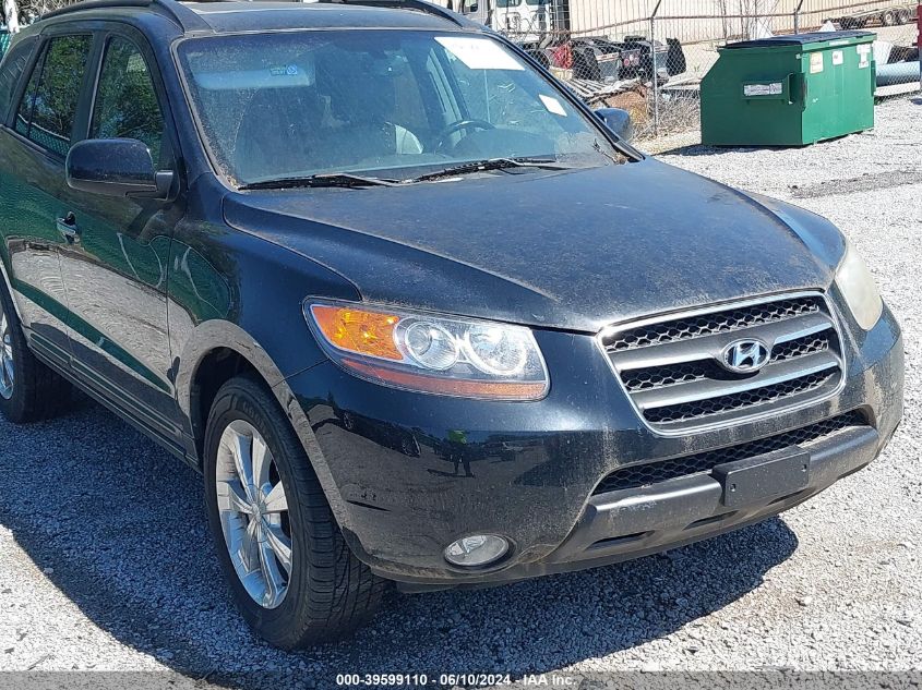 2007 Hyundai Santa Fe Limited/Se VIN: 5NMSH73E27H062334 Lot: 39599110