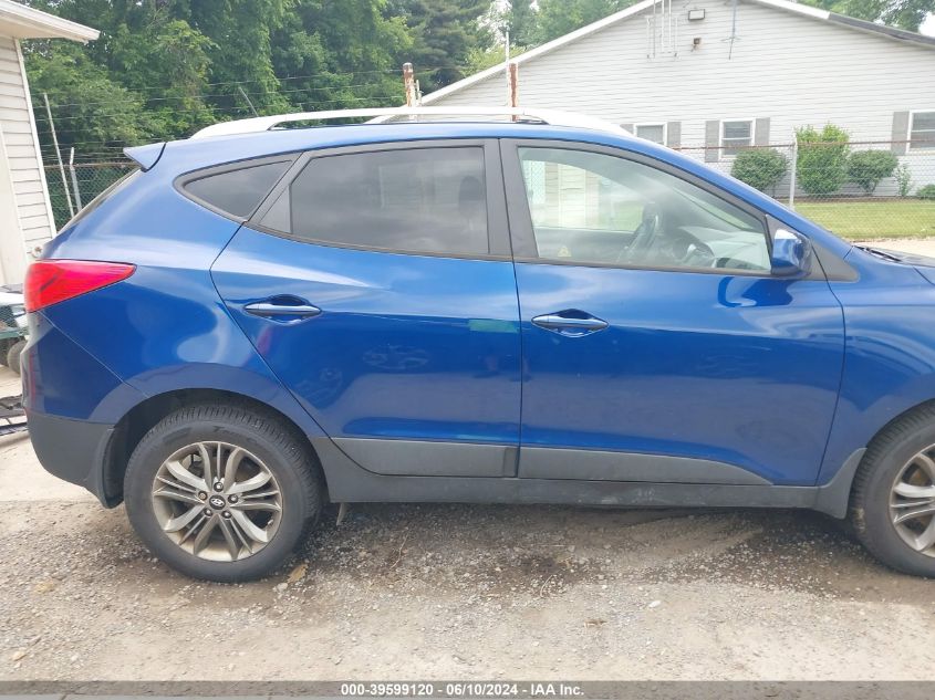 2015 Hyundai Tucson Se VIN: KM8JUCAG3FU986563 Lot: 39599120