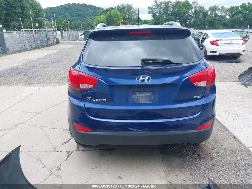 2015 Hyundai Tucson Se VIN: KM8JUCAG3FU986563 Lot: 39599120