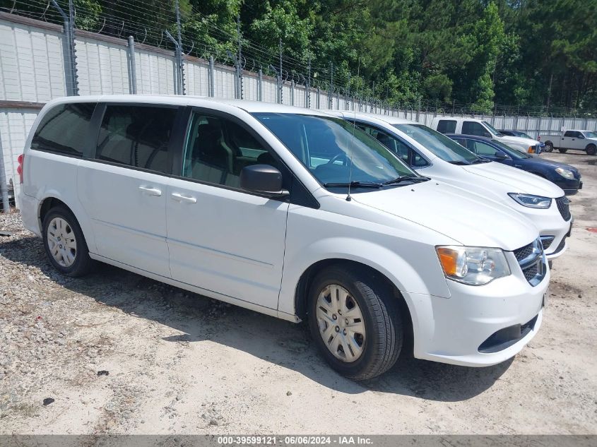 2016 Dodge Grand Caravan Se VIN: 2C4RDGBG8GR105948 Lot: 39599121