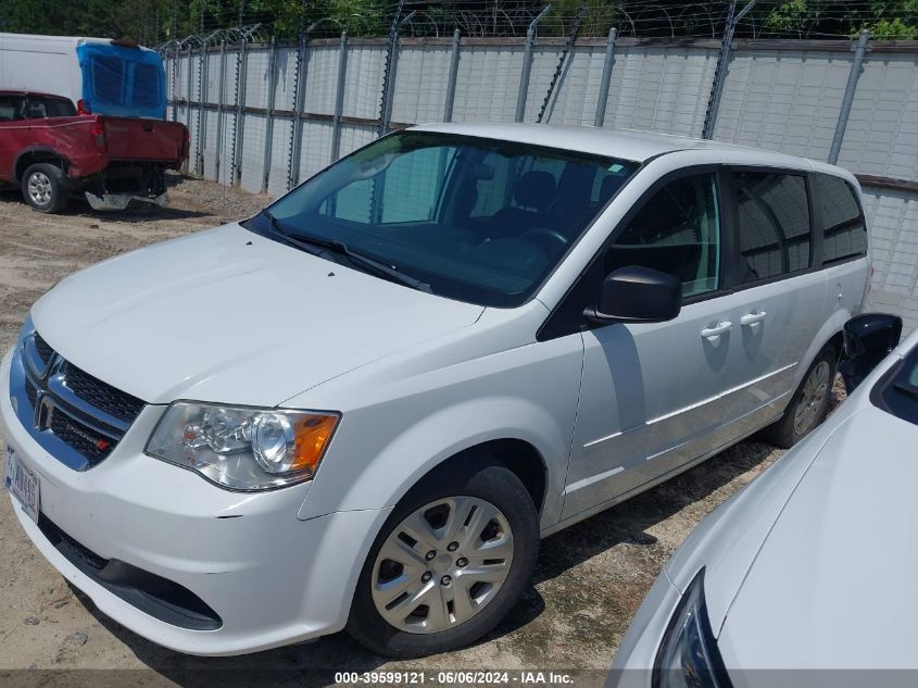 2016 Dodge Grand Caravan Se VIN: 2C4RDGBG8GR105948 Lot: 39599121