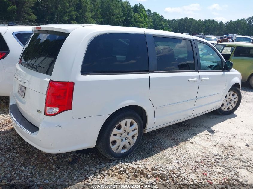 2016 Dodge Grand Caravan Se VIN: 2C4RDGBG8GR105948 Lot: 39599121