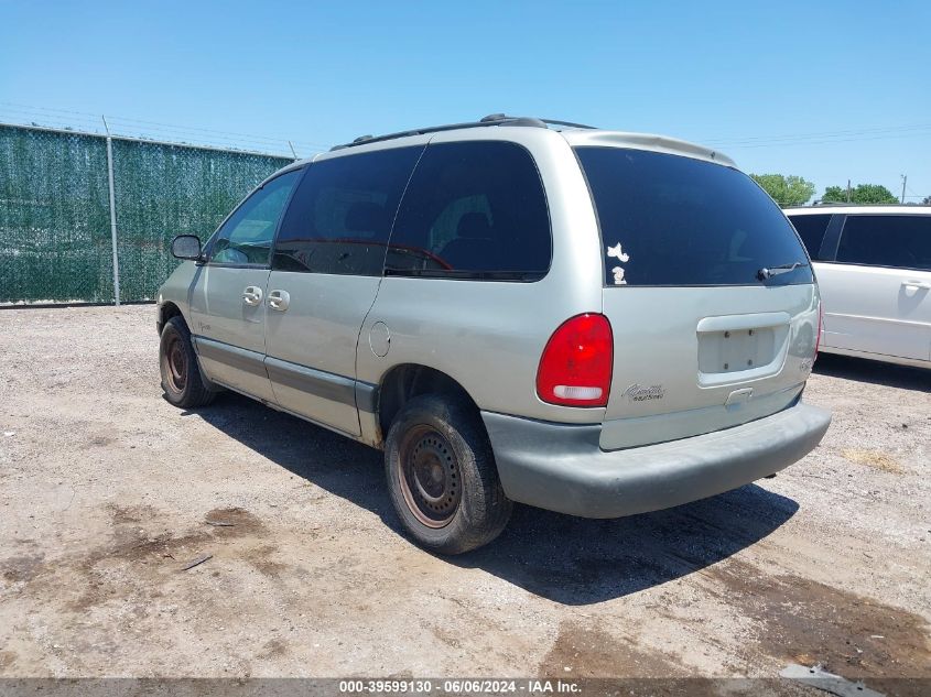 1999 Plymouth Voyager Se VIN: 2P4GP45G8XR451860 Lot: 39599130