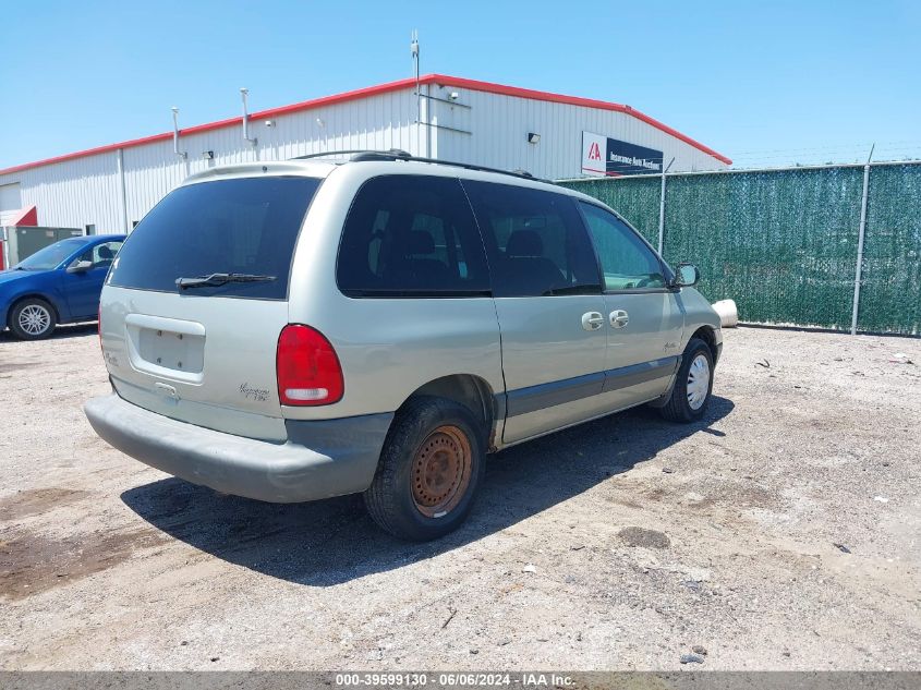 1999 Plymouth Voyager Se VIN: 2P4GP45G8XR451860 Lot: 39599130