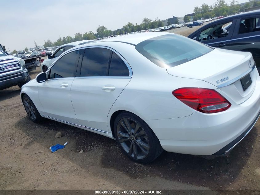 2018 Mercedes-Benz C 300 VIN: 55SWF4JB6JU277317 Lot: 39599133