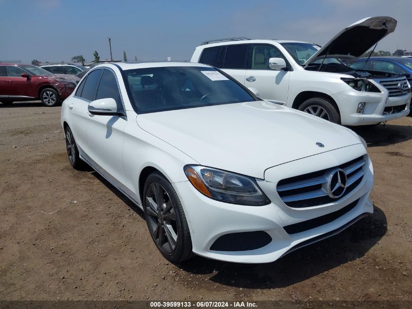 2018 Mercedes-Benz C 300 VIN: 55SWF4JB6JU277317 Lot: 39599133