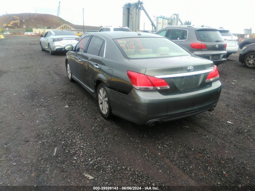 2011 Toyota Avalon Limited VIN: 4T1BK3DB5BU408517 Lot: 39599143