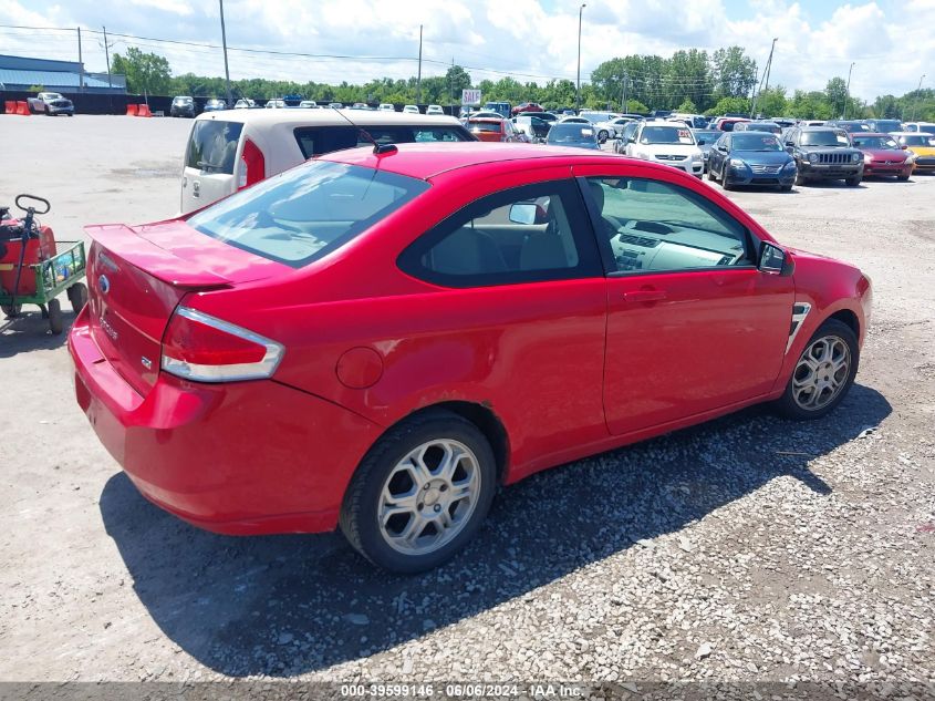 2008 Ford Focus Se/Ses VIN: 1FAHP33N88W110087 Lot: 39599146