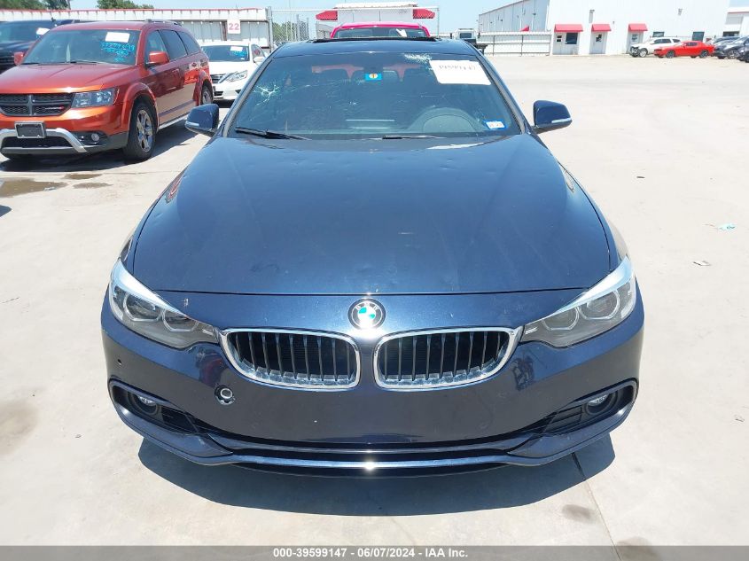 2018 BMW 440I xDrive VIN: WBA4W9C50JAC09052 Lot: 39599147