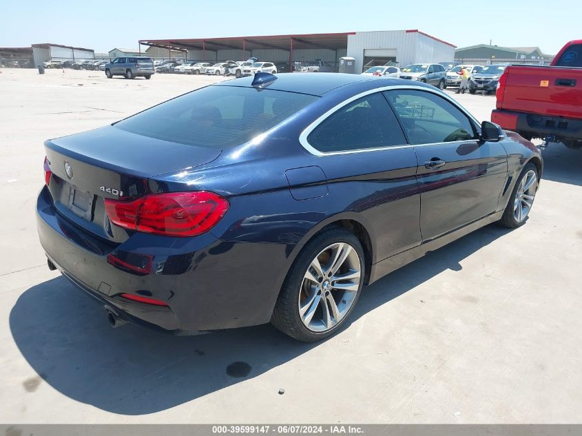 2018 BMW 440I xDrive VIN: WBA4W9C50JAC09052 Lot: 39599147