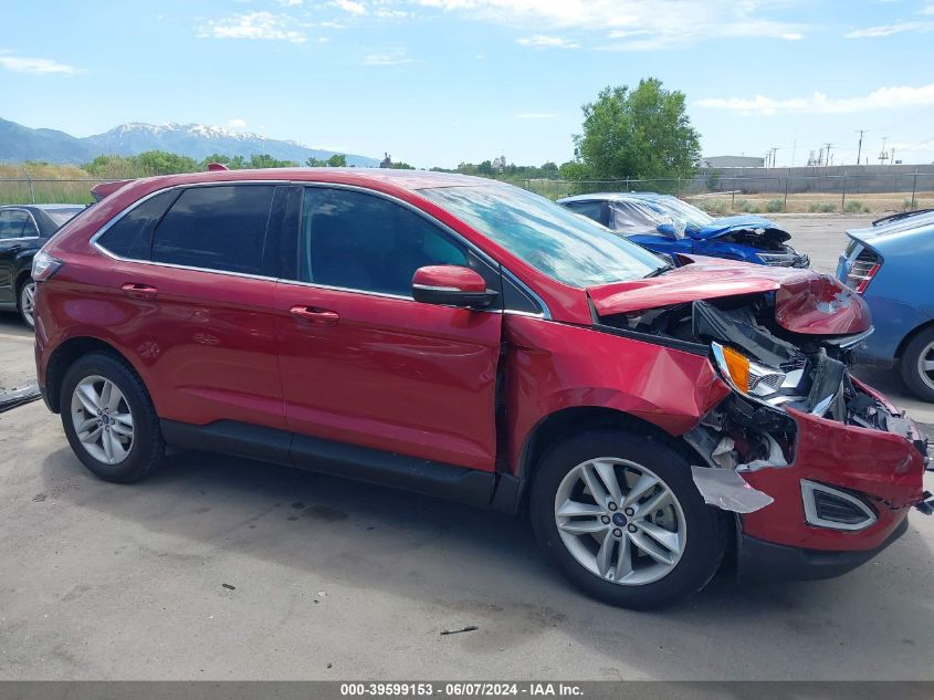 2016 Ford Edge Sel VIN: 2FMPK4J80GBB74126 Lot: 39599153
