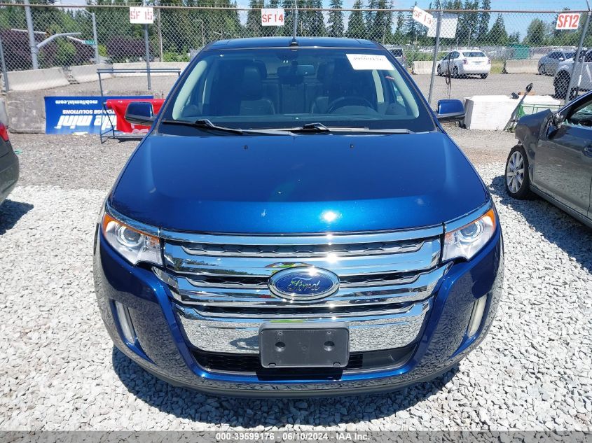 2012 Ford Edge Limited VIN: 2FMDK4KC1CBA71264 Lot: 39599176