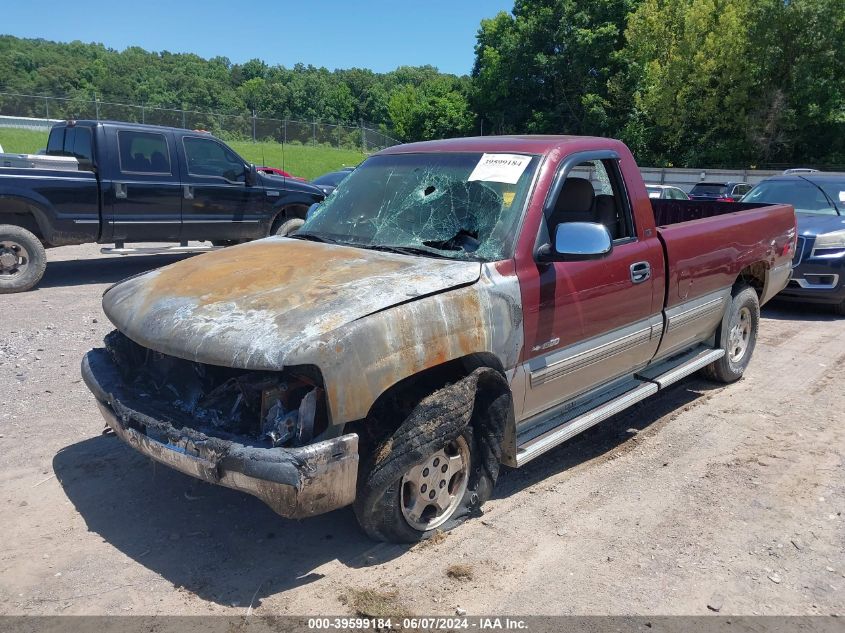 1999 Chevrolet Silverado 1500 Ls VIN: 1GCEK14T9XE108012 Lot: 39599184